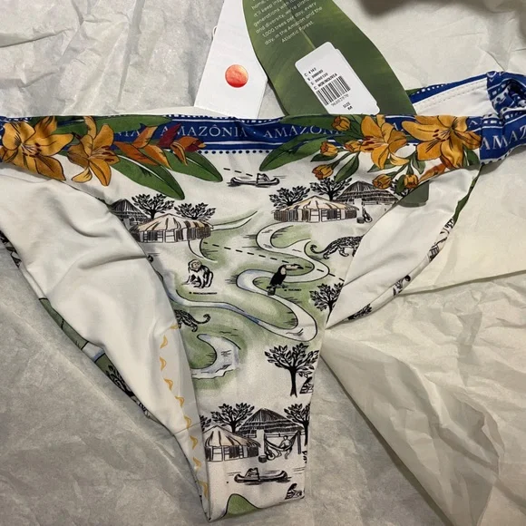 NWT Farm Rio Tropical Destination Bikini Bottom - Picture 4 of 6